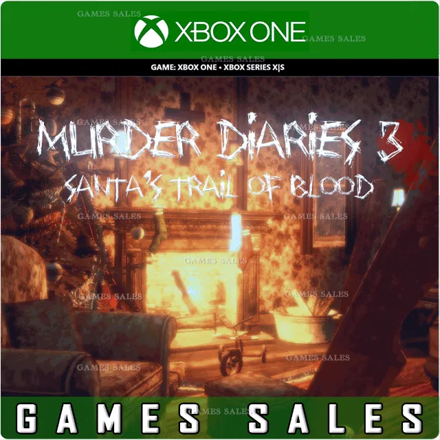 ✅MURDER DIARIES 3 - SANTA'S TRAIL OF BLOOD❤️XBOX🔑КЛЮЧ