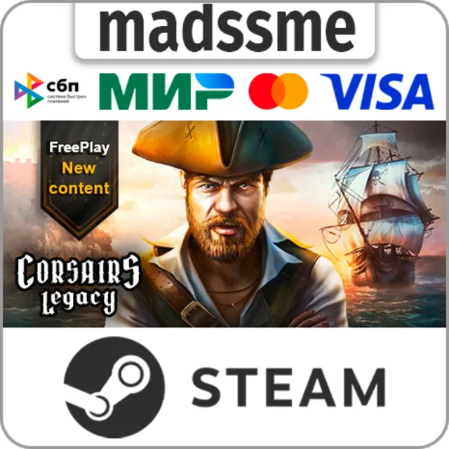 Corsairs Legacy - Pirate Action RPG &amp; Sea Battles * RU