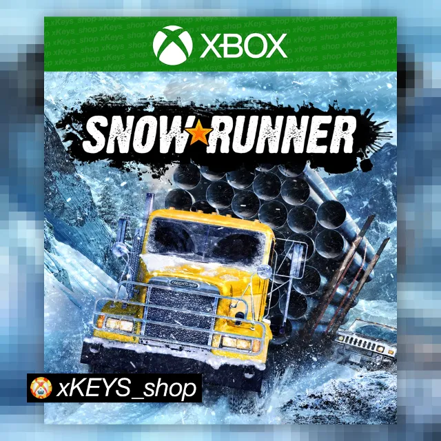 🚚 SnowRunner (ИГРА) XBOX ONE / SERIES SNOW RUNNER КОД КЛЮЧ🔑