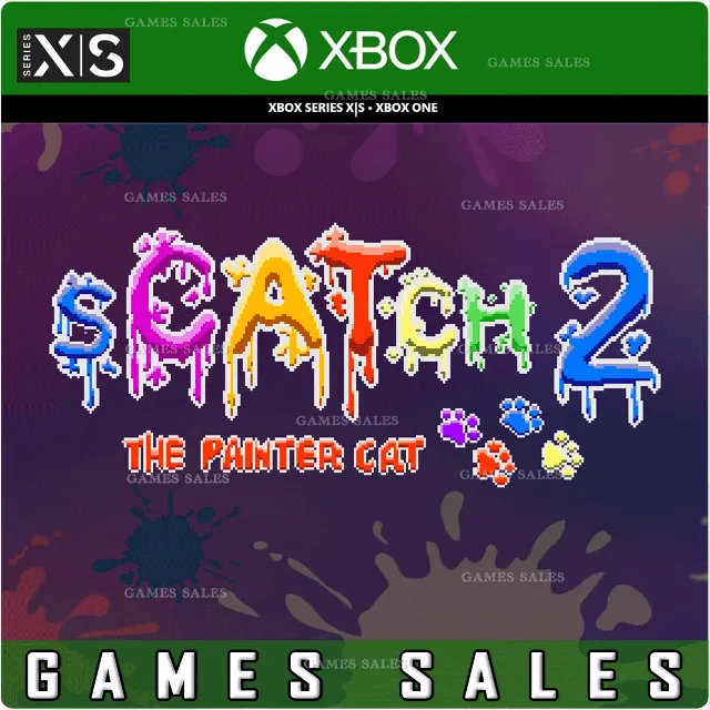 ✅❤️SCATCH 2: THE PAINTER CAT❤️XBOX ONE|XS🔑КЛЮЧ✅