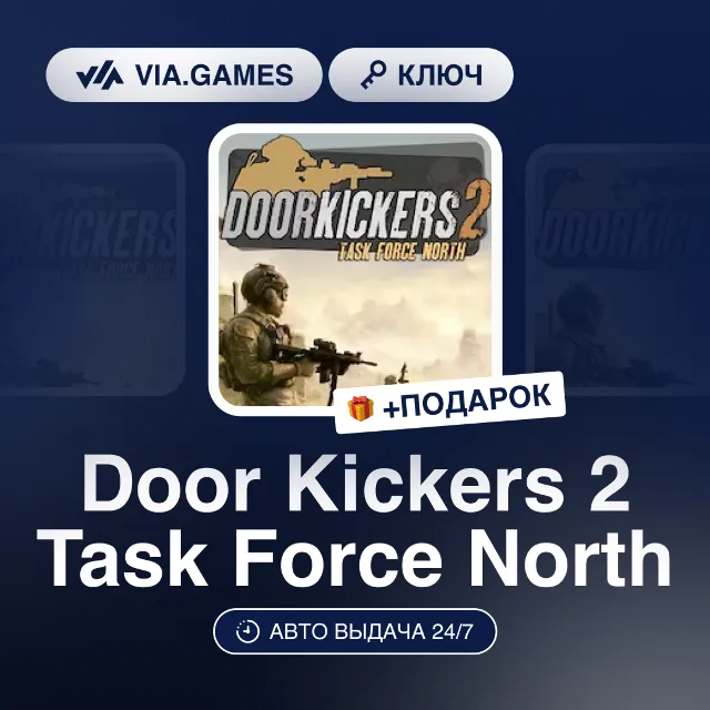 Door Kickers 2 Task Force North (Steam Ключ) РФ-СНГ-МИР + ПОДАРОК