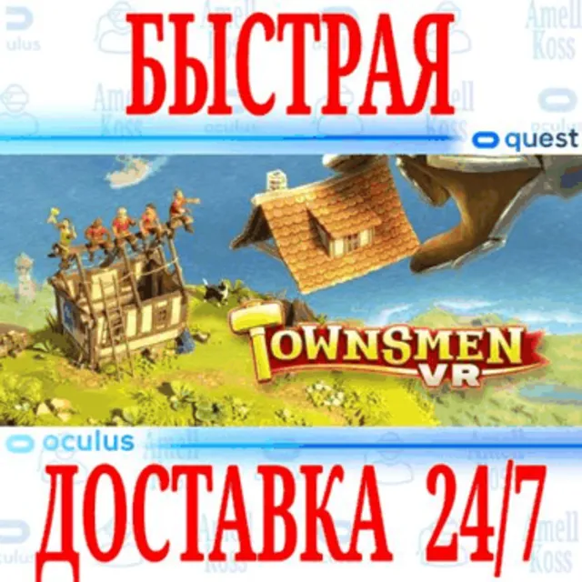 ✅Townsmen VR 🔵OCULUS QUEST ⚡АВТОВЫДАЧА 24/7⚡ + 🎁