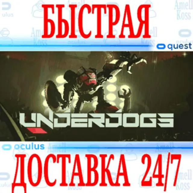 ✅UNDERDOGS VR 🔵OCULUS QUEST ⚡АВТОВЫДАЧА 24/7⚡ + 🎁
