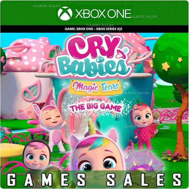 ✅❤️CRY BABIES MAGIC TEARS: THE BIG GAME❤️XBOX🔑КЛЮЧ