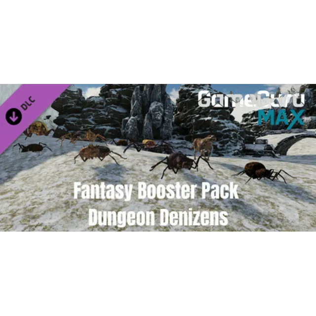 GameGuru MAX Fantasy Booster Pack - Dungeon Denizens