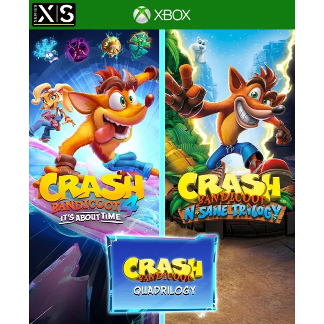 ❗Crash Bandicoot Quadrilogy Bundle Pack❗ XBOX КЛЮ🔑Gift