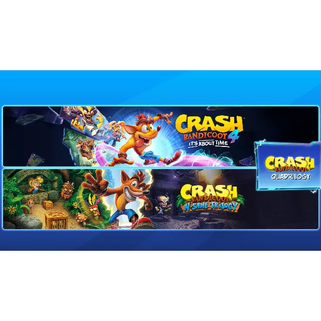 Crash Bandicoot - Quadrilogy Bundle (XBOX One / Xbox Series X|S /Аргентина)