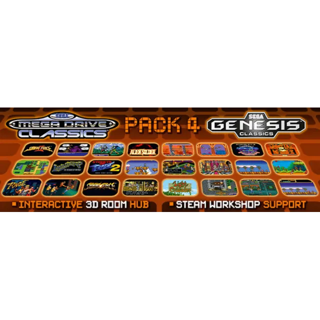 SEGA MegaDrive &amp; Genesis Classics Pack 4 (Steam Gift)
