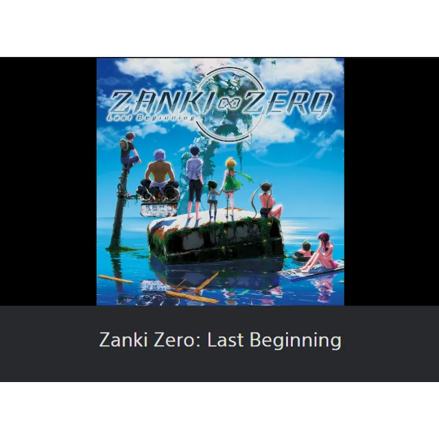 💥Zanki Zero: Last Beginning 🔵 PS4 / PS5 🔴 Турция 🔴
