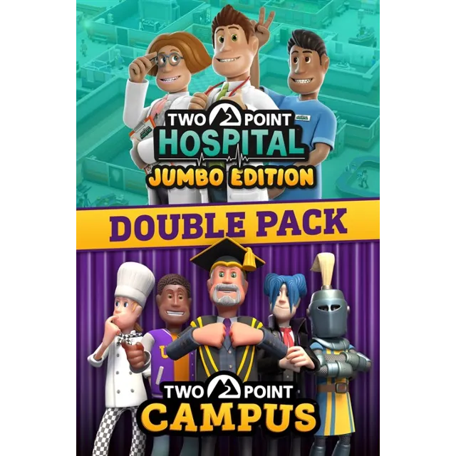 Two Point Hospital + Two Point Campus Pack Xbox активац