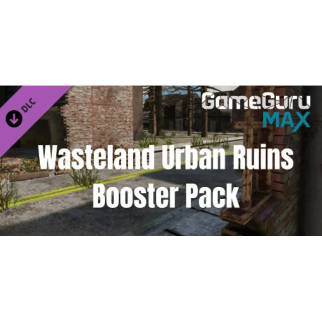 GameGuru MAX Wasteland Booster Pack - Urban Ruins DLC