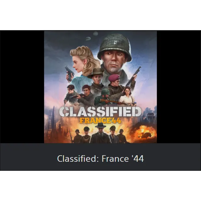 💥Classified: France '44 🔵 PS5 🔴TУРЦИЯ🔴