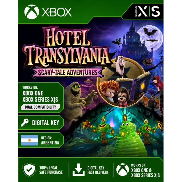 🔥🎮Hotel Transylvania Scary-Tale Adventures XBOX KEY🎮