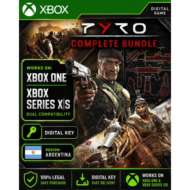 PYRO COMPLETE BUNDLE COMMANDOS 2+3 &amp; PRAETORIANS XBOX KEY