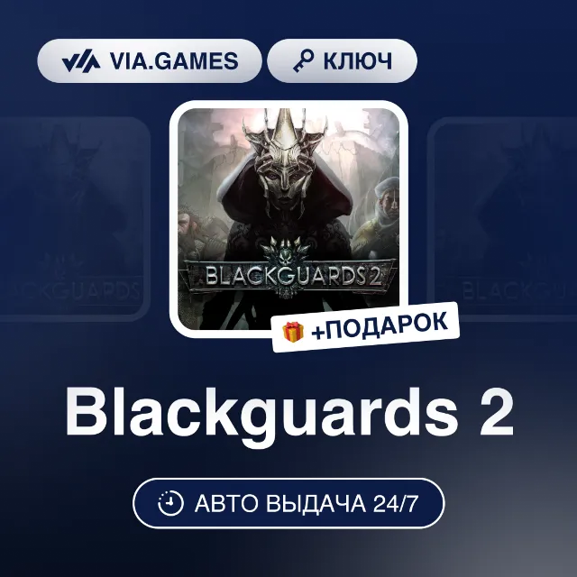 Blackguards 2 (Steam Ключ) РФ-СНГ-МИР + ПОДАРОК