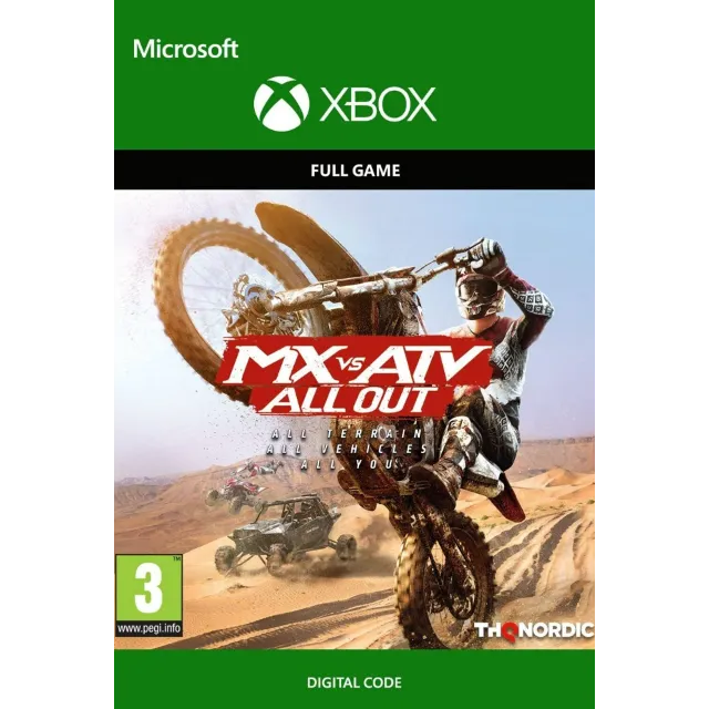 🔥🎮MX VS ATV ALL OUT XBOX ONE X|S KEY🎮🔥