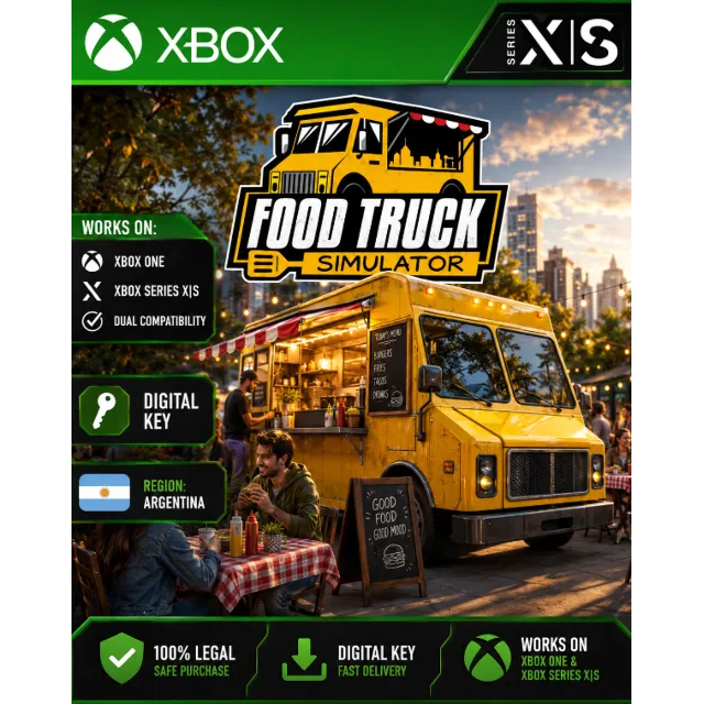 🔥🎮FOOD TRUCK SIMULATOR XBOX ONE X|S KEY🎮🔥