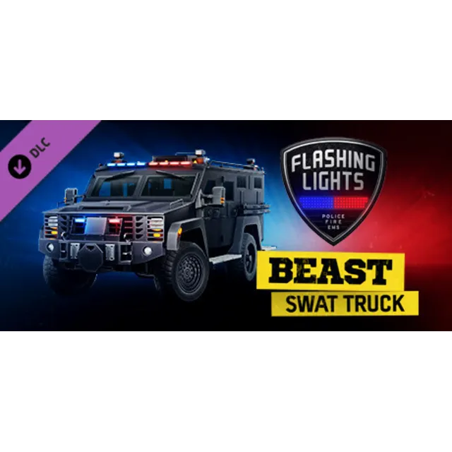 Flashing Lights: Beast Swat Truck DLC 💎 STEAM РОССИЯ