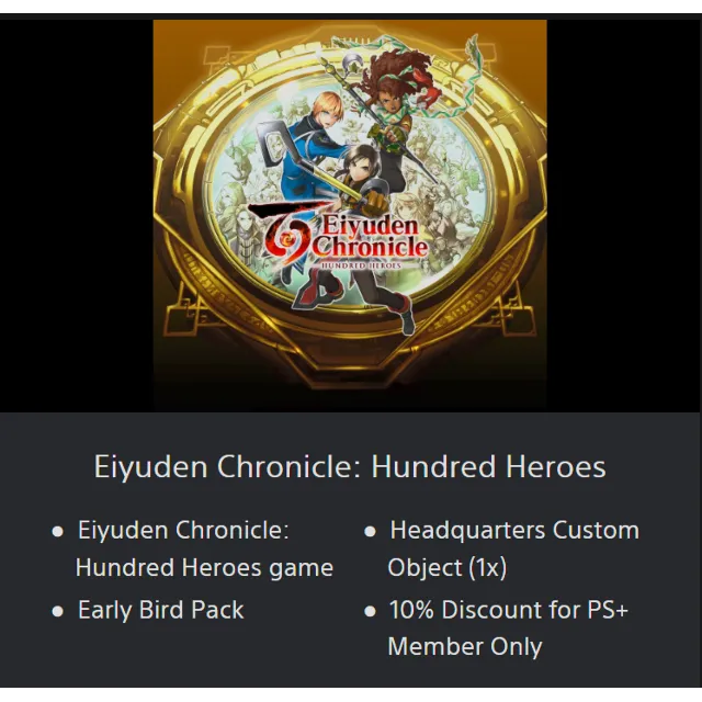 💥Eiyuden Chronicle: Hundred Heroes 🔵 PS5 🔴TУРЦИЯ🔴