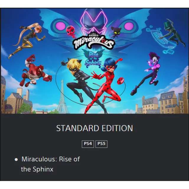 💥Miraculous: Rise of the Sphinx 🔵 PS4 / PS5 🔴ТR🔴