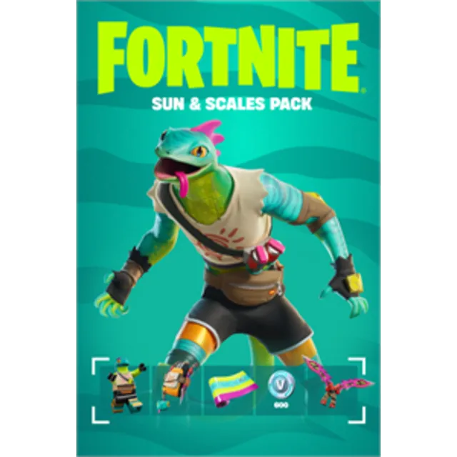 🔥 НАБОР «Опасная рептилия» + 600 V-Bucks PC/XBOX/PS