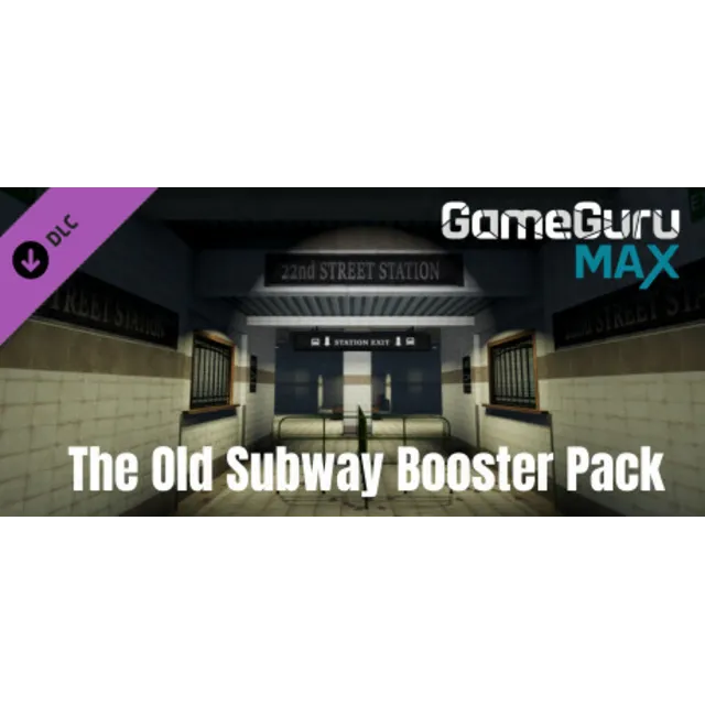 GameGuru MAX Modern Day Booster Pack - The Old Subway