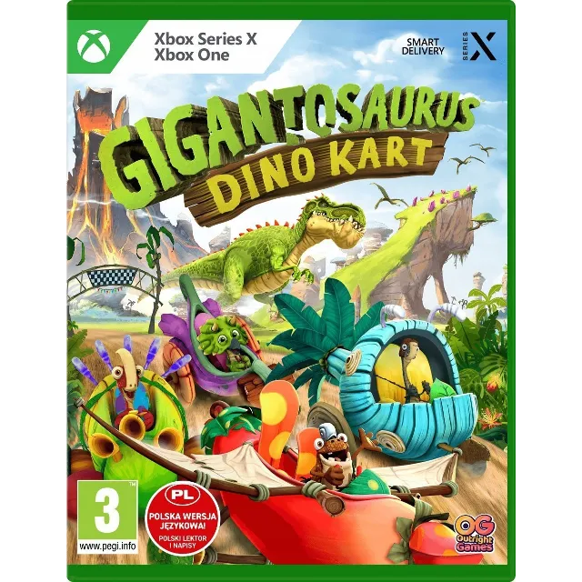 🔥🎮Gigantosaurus Dino Kart XBOX ONE X|S KEY🎮🔥