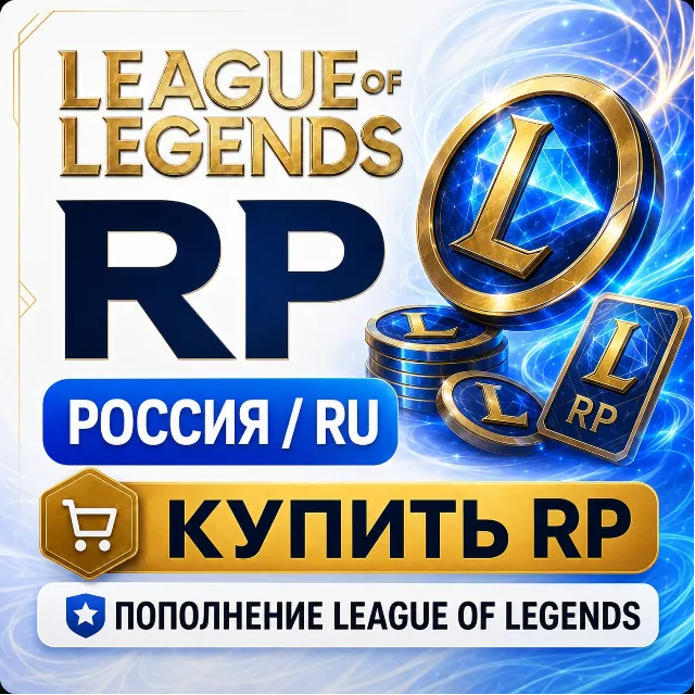 Лига Легенд Россия RP - донат в League of Legends и пополнение для RU сервера дешево