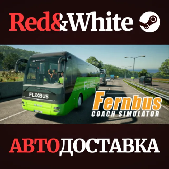Fernbus Simulator * STEAM РОССИЯ🔥АВТОДОСТАВКА