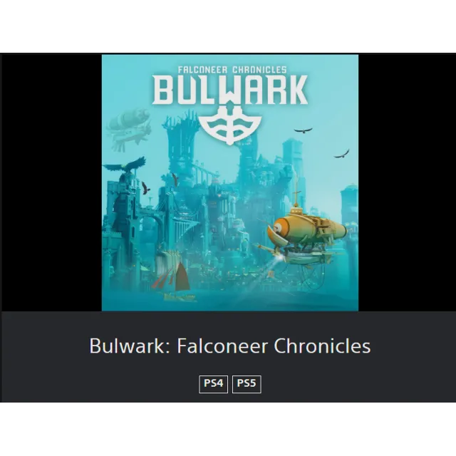💥Bulwark: Falconeer Chronicles 🔵 PS4/PS5 🔴ТУРЦИЯ🔴