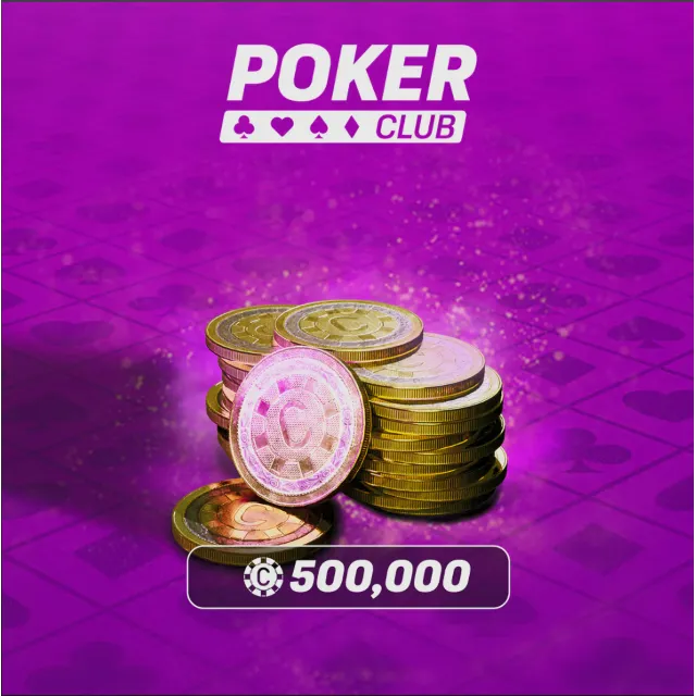 💥Poker Club: Poker Chips 500,000 + 🔵 PS4/PS5 🔴ТR🔴