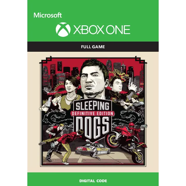 ✅SLEEPING DOGS DEFINITIVE EDITION XBOX🔑КЛЮЧ✅