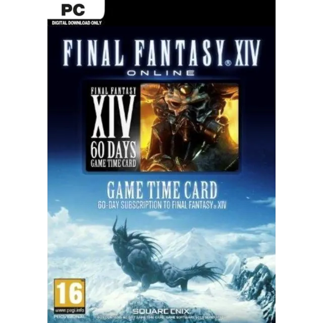 🖤FINAL FANTASY XIV ⭐60 DAYS ONLINE PC ⭐КЛЮЧ🔑СРАЗУ