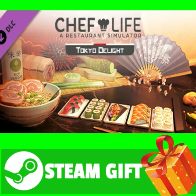 ⭐️ВСЕ СТРАНЫ+РОССИЯ⭐️ Chef Life - Tokyo Delight STEAM