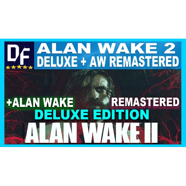 Alan Wake 2 DELUXE + Alan Wake Remastered ✔на 90 дней