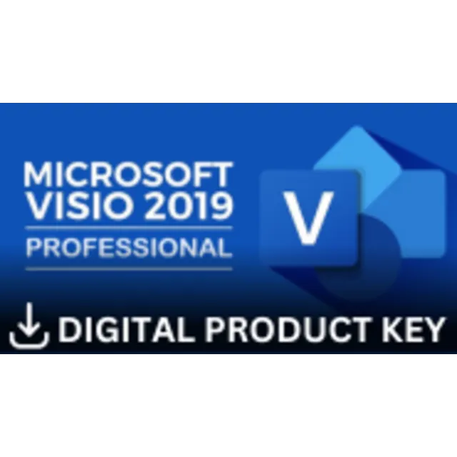 Visio Professional 2019 5 PCs GLOBAL Key