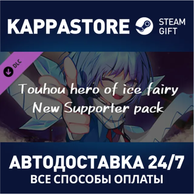 Touhou Hero of Ice Fairy - Supporter pack DLC⚡Steam RU