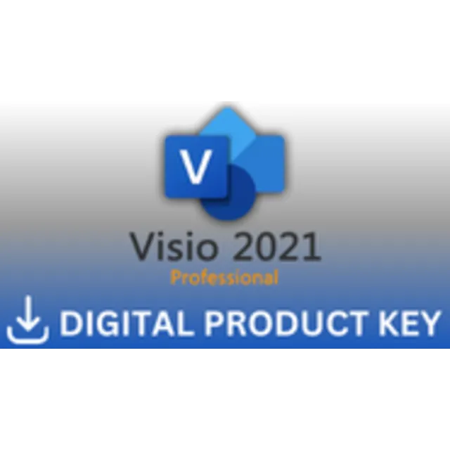 Visio Professional 2021 2 PCs GLOBAL Key