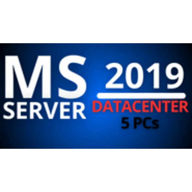 Windows Server Datacenter 2019 5 PCs GLOBAL CD KEY