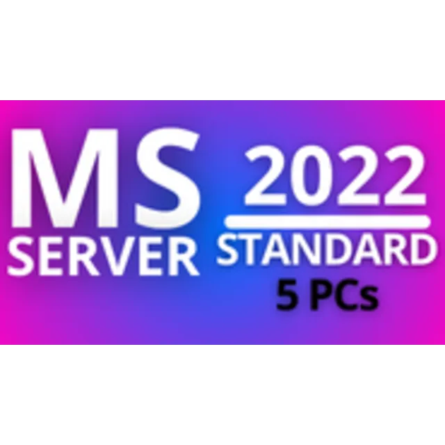 Windows Server Standard 2022 5 PC Key
