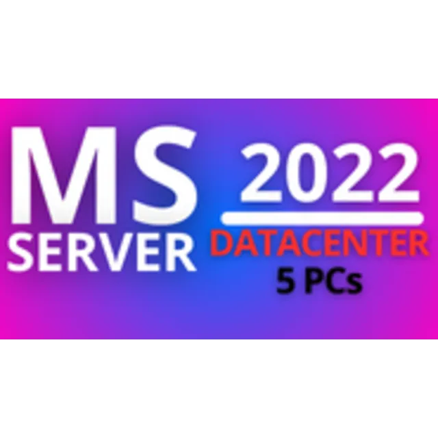 Windows Server Datacenter 2022 5 PC Key