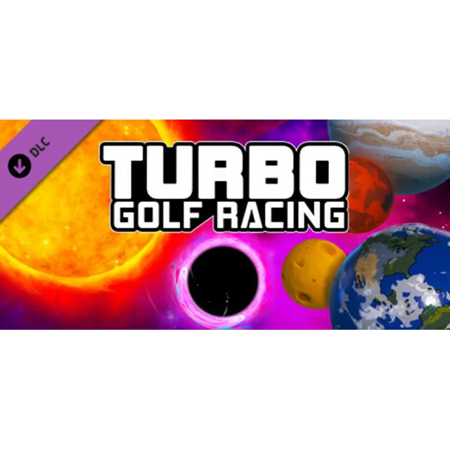 Turbo Golf Racing: Space Explorer's Galactic Ball Set