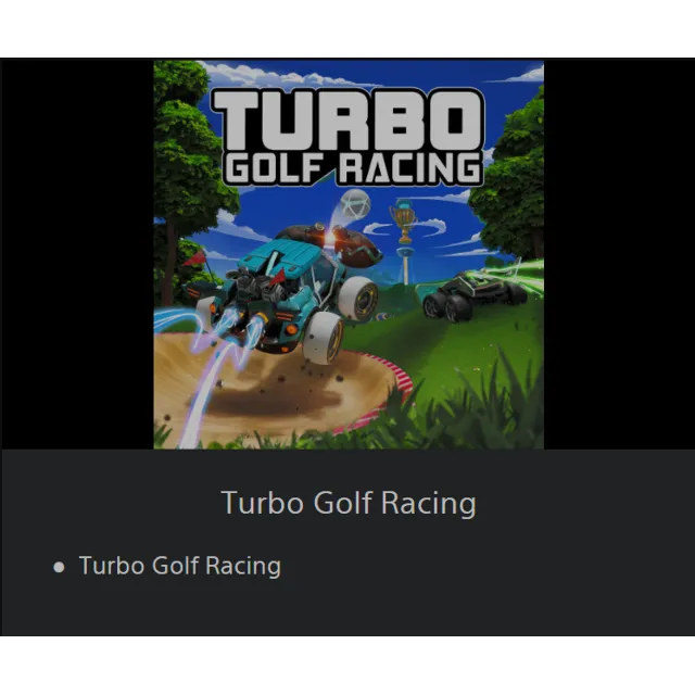 💥Turbo Golf Racing  🔵 PS5 🔴TR🔴