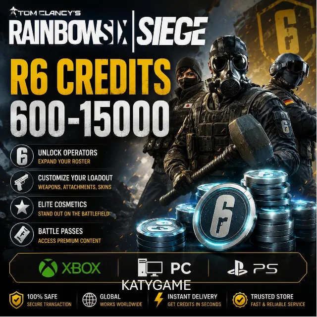 ⭐️ Кредиты-Rainbow Six Siege /X🔮⭐️Кредиты⭐️XBOX/PC/PS