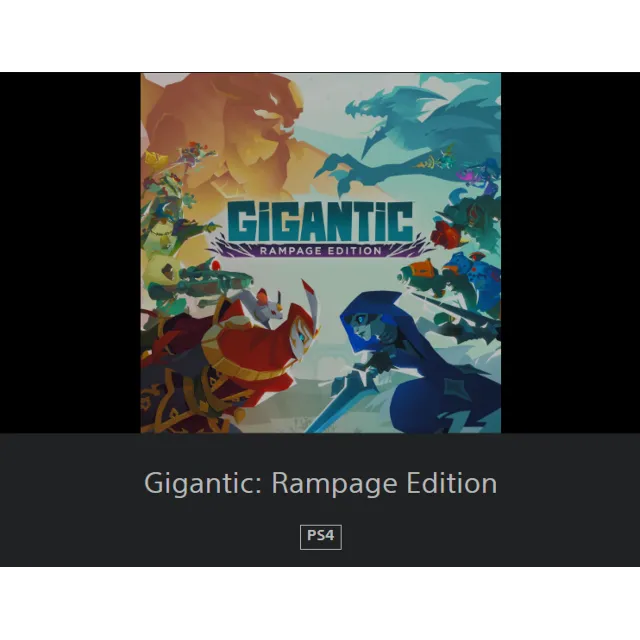💥Gigantic: Rampage Edition 🔵 PS4 / PS5 🔴ТR🔴