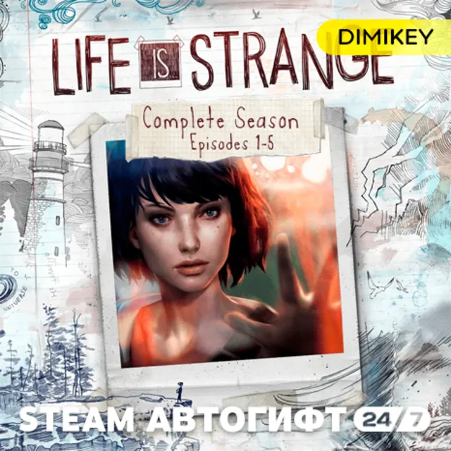 🟨 Life is Strange Complete Season (Episodes 1-5) Автогифт RU/KZ/UA