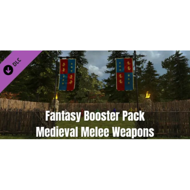 GameGuru MAX Fantasy Booster Pack - Medieval Melee Weap
