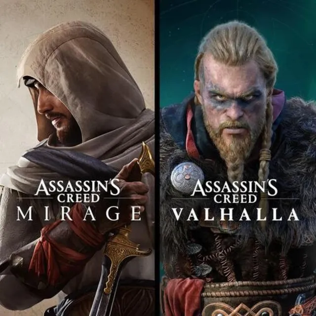 Assassin's Creed Mirage &amp; Valhalla + МЕГАБОНУС ШОК