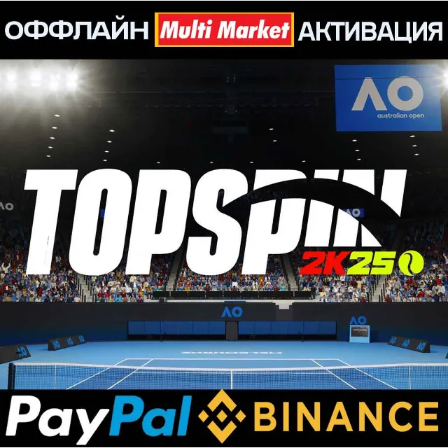 TopSpin 2K25 Grand Slam Edition STEAM 🅿️ 𝗣𝐀𝐘𝗣𝐀𝐋