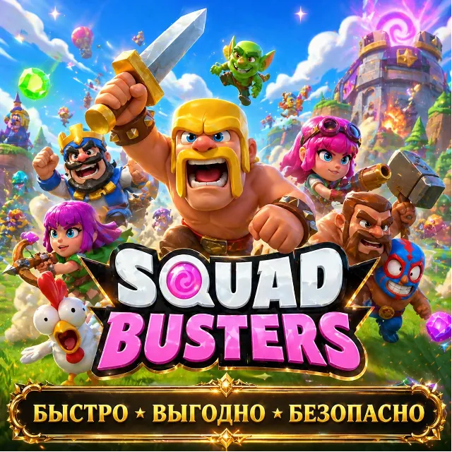 SQUAD BUSTERS МОНЕТЫ ДОНАТ БЫСТРАЯ ДОСТАВКА